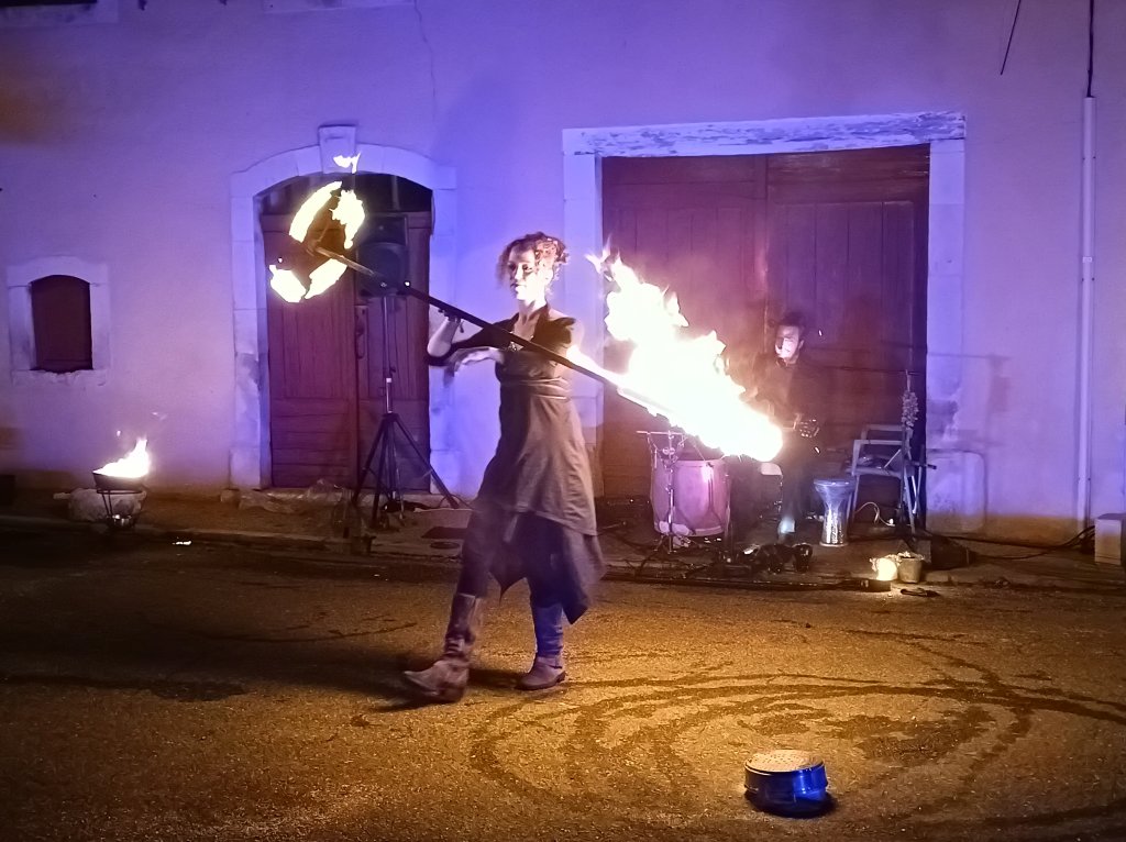 Le spectacle de feu Umma