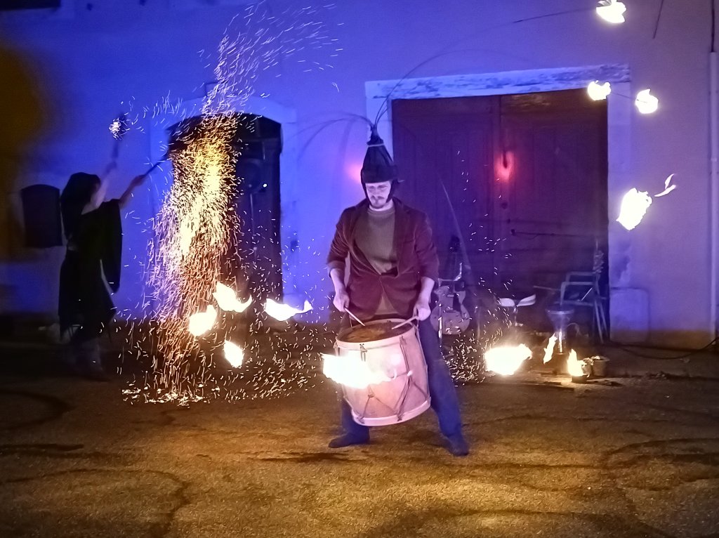 Le spectacle de feu Umma