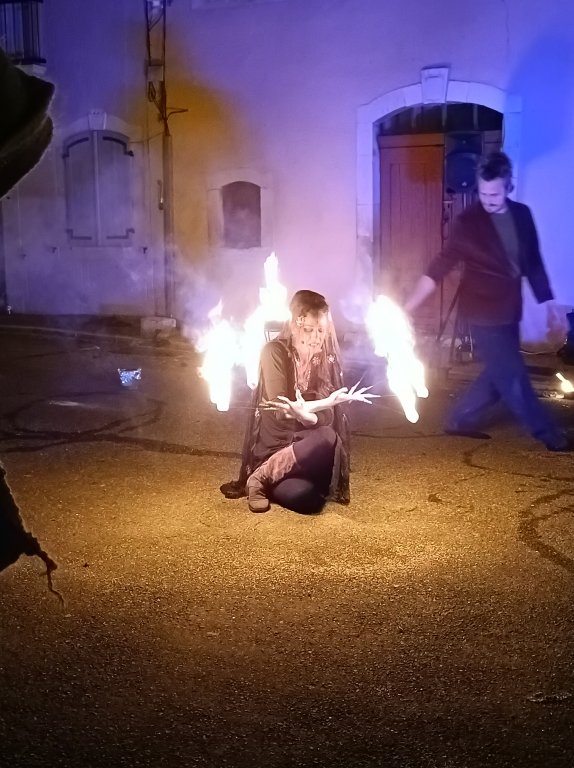 Le spectacle de feu Umma