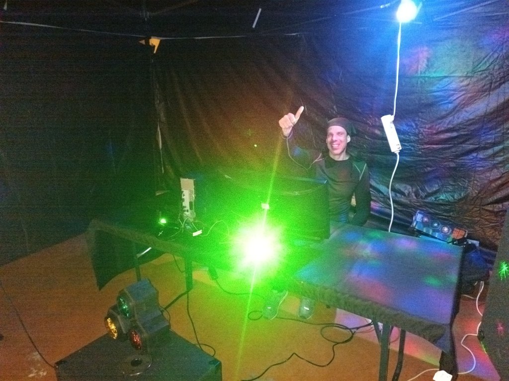 Chris et sa bonne humeur contagieuse :)